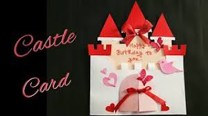 3, build a short fence by using cards and toothpicks in front of that box shape. Diy Castle Card Fairy Castle Card For Kids Fairy Castle Birthday Card For Kids Handmade Castle Card Youtube