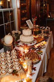 Unique Wedding Reception Buffet Decoration Ideas Homedecoration Homedecorations Homedecorat Fall Wedding Desserts Fall Desserts Table Autumn Wedding Food