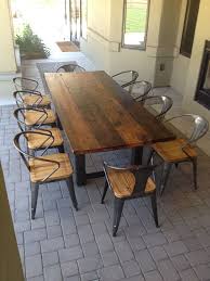 June9 Com In 2020 Wood Patio Table Outdoor Dining Room Metal Dining Table