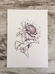 107 sunflower bouquet clipart free images in ai, svg, eps or cdr. Dieser Artikel Ist Nicht Verfugbar Etsy In 2021 Botanical Illustration Sunflower Drawing Sunflower Illustration