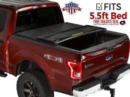 Gator Soft Tri Fold Tonneau Truck Bed Cover 2015 2019 Ford F150 5 5 Ft Bed Truck Bed Covers Tonneau Cover Tri Fold Tonneau Cover