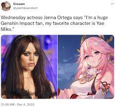 Wednesday actress Jenna Ortega says 