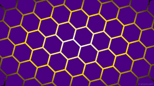 This collection presents the theme of yellow background. 1920x1080 Wallpaper Gradient Glow Purple Yellow Hexagon Purple And Gold Wallpaper Hd 1920x1080 Wallpaper Teahub Io