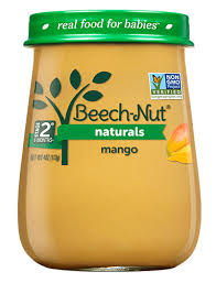 1/4 to 1/2 cup grain products. Beech Nut Naturals Mango Stage 2 Baby Food