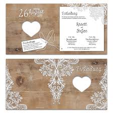 Verzaubert eure gäste mit dieser romantischen einladungskarte. Einladungskarten Hochzeit Mit Spitze