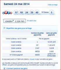 Archive des tirages du sur cette page de résultat, vous retrouvez les dernières combinaisons gagnantes du loto mais en novembre 2019, le loto a une nouvelle fois eu des règles modifiées et propose une option de jeu. Resultat Loto Samedi 24 Mai Numero Gagnant Gain Rapport Gagner Au Loto Et A Euro Millions