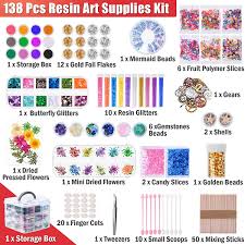 Maybe you would like to learn more about one of these? Buy Resin Decoration Accessories Kit Thrilez Resin Jewelry Making Supplies Kit With Dried Flowers Resin Glitter Sequin Mica Powder Resin Foil Flakes And Epoxy Resin Fillers For Resin Crafts Beginners Online In