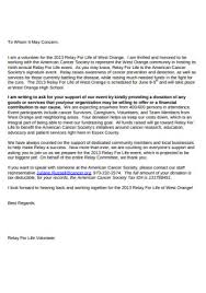 Number one non profit 123 anywhere street best town it is through generous donations like yours that the super duper academy has been able to provide life changing classes and experience to thousands. 46 Sample Donation Letters In Pdf Ms Word