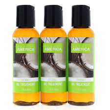 As a deep treatment, blending coconut oil with honey and yogurt may offer more benefits than coconut oil alone. Amazon Com Beauty America Coconut Oil Hair Treatment 3 Pack Beauty