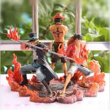 Looking for a good deal on one piece figure? One Piece Figure Ace Luffy Sabo Collectible Action Figure Japanese Anime Figure Pvc Cartoon Figurine One Piece Toys Juguetes Wish