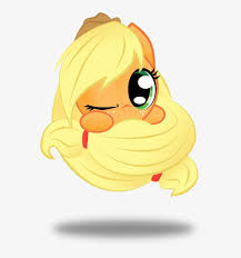 We hope you enjoy these fun my little pony coloring pages. My Little Pony Applejack Baby My Little Pony Cute Applejack Free Transparent Png Download Pngkey