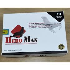 Hero Man bản lĩnh đàn ông đích thực trong các cuộc yêu hộp 10 viên | Shopee  Việt Nam