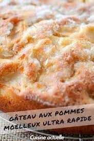gateau aux pommes moelleux et ultra rapide recettes recette gateau au pomme moelleux gateau aux pommes recette dessert pomme