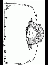 On this page you will learn a lot of interesting things about groundhog day and on the bottom of this page. Printable Coloring Pages Of Groundhogs Coloring Home