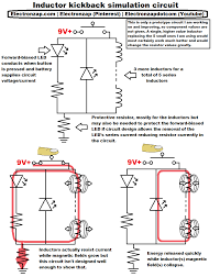 Circuit diagrams are widely used for circuit design. Diagram Of Inductor Circuit Schematic That Goes With My Recent Inductor Videos Electrical Projects Circuit Electronics Projects