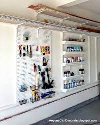 Garage Storage On A Budget The Budget Decorator Garage Organization Garage Wall Organizer Garage Storage
