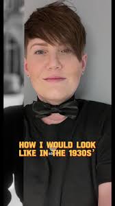 So I would still look like a lesbian even in the 1930’s 🤔🤣 #1930s  #lesbiansoftiktok #1930sfashion #aifilter #lesbian