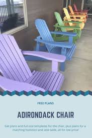 Adirondack Chair Plans And Templates With Foot Stool Side Table Plans And Stainless Steel Hardware Packs Woodworking Furniture Plans Adirondack Chairs Diy Adirondack Chair Plans