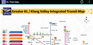 The map below shows how each commuter and rails are interconnected and at which stations they are linked together. Kuala Lumpur Kl Mrt Lrt Train Map 2020 Apps On Google Play