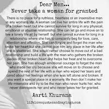 Never Take A Woman For Granted My Heart Quotes Inspirational Quotes Pictures Granted Quotes