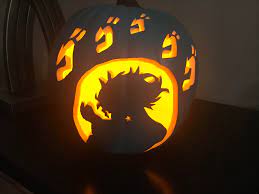 Happy Spooktober! - A DIO pumpkin I just finished carving :  r/StardustCrusaders