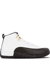 Air Jordan 12 Retro Black And White Air Jordan 12 Retro Tavi Sneakers In White Black Air Jordans Retro Sneakers Air Jordan 12 Retro