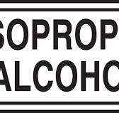 Safety Label: Isopropyl Alcohol