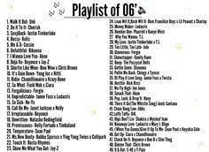 This is a list of billboard magazine's top hot 100 songs of 2006. New Hit List From Circa 2006 Comment Some Of Your Faves Music Playlist 2000s Throwback Vibes List Nostalgia Ar Top Love Songs Music Playlist Playlist