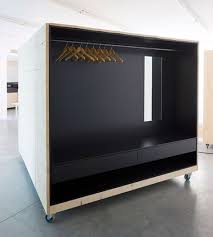 What makes this folding bed on wheels so great? Atelierhouse Studio Apartment In Italy With Retractable Boxy Beds On Wheels Homecrux