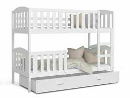 Das hochbett casual ii ist platzsparend, genial und gesellig! Hochbett 160x80 Etagenbett Kinderbett Bett Matratze Bettkasten Johnny Weiss Neu Eur 449 00 Picclick At