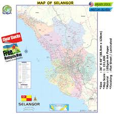 Maybe you would like to learn more about one of these? Map Of Selangor 36 X 48 88 9cm X 120cm Shopee Malaysia