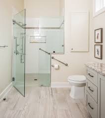Aging In Place Shower Design In 2020 Accessible Bathroom Design Grab Bars In Bathroom Master Bathroom Renovation