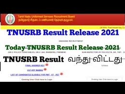 Upload your resume and subscribe to tnusrb result 2021 vacancies in april 2021 to know immediately about the latest tnusrb result 2021 2021 notification for both freshers and find newly announced tnusrb result 2021 2021 vacancy across india first on tamilanjobs. Tnusrb Result 2021 To Be Released Check Tnusrb Police Constable Jail Warder And Fireman Result 2021 Youtube