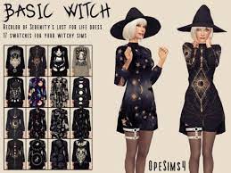Cc pack featuring 13 new items for your sims. Ope Sims 4 Serenity S Lust For Life Dress Recolored In 17