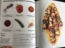 Simplissime Brochettes D Encornets Caramelises Recettes De Cuisine Brochette Miam