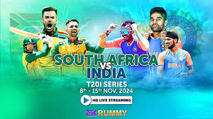 EKRUMMY | 🔥 𝐒𝐨𝐮𝐭𝐡 𝐀𝐟𝐫𝐢𝐜𝐚 𝐯𝐬 𝐈𝐧𝐝𝐢𝐚 𝐓𝟐𝟎𝐈: 𝟖𝐭𝐡 - 𝟏𝟓𝐭𝐡 𝐍𝐨𝐯 𝟐𝟎𝟐𝟒 🔥 The excitement is OFF THE CHARTS as South Africa takes on India in a gripping T20I... | Instagram