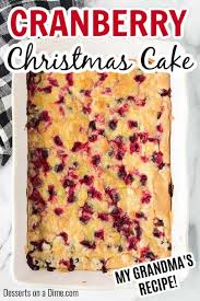 Cranberry pound cake mise en place. Cranberry Cake Recipe Christmas Cranberry Cake Recipe