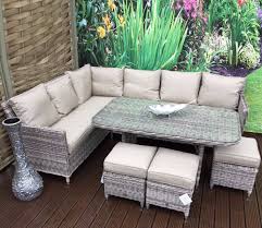 Signature Weave Edwina Corner Dining Set Corner Dining Set Dining Set Garden Dining Set