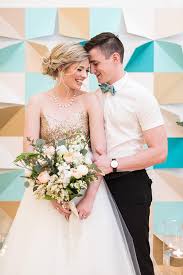 Maybe you would like to learn more about one of these? Mid Century Geometric Wedding Inspiration Ruffled
