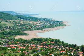 Summer + hungary = balaton! Panorama To Lake Balaton From Badacsony Hungary Stock Photo Picture And Royalty Free Image Image 13424596