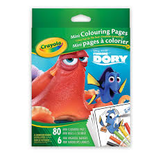 All inclusive, portable, on the go coloring activity (disney princess themed) that is great for vacations, travel, parties, or anytime that provides hours of fun for kids. Crayola Finding Dory Mini Coloring Pages Automotive Interior Care Malibukohsamui Com