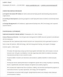 Free 14 Sample Hr Manager Resume Templates In Ms Word Pdf