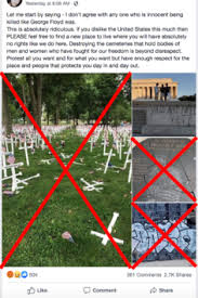The process can be vandalizing, from the verb to vandalize. Post On Floyd Protests Uses Old Vandalism Photos Factcheck Org