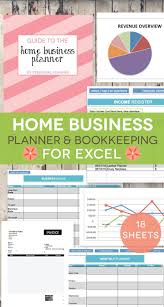 Home Business Planner 2020 Excel Spreadsheet Etsy Seller Budget Weekly Schedule Income Expenses Bookkeeping Inventory Business Planner Home Business Small Business Finance