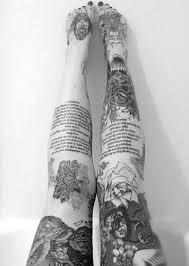 These space tattoos can represent life and science in one. 22 Awesome Leg Sleeve Tattoos Designbump