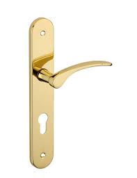 Poignée porte d'entrée leroy merlin. Thirard Ensemble De Poignees Pour Porte D Entree Dionysos Trou De Cylindre Carre 7mm Entr Axes 195mm Laitonne Leroy Merlin