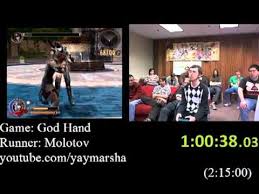 Inspect the hand axe before using it to ensure that the blade does not fly off during use. God Hand Ps2 Hard Mode Speed Run 1 49 40 Agdq 2012 Youtube