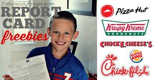 Krispy kreme will give your child a free original glazed doughnut for every a earned. Report Card Freebies And Good Grade Rewards Fabulessly Frugal