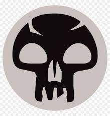 Find Hd This Free Icons Png Design Of Black Mana Mtg Black Mana Symbol Transparent Png To Search And Download More Free T Free Icons Free Icons Png Symbols