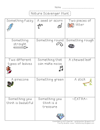 Gwhizteacher Nature Smart Scavenger Hunt Nature Walk Scavenger Hunt Scavenger Hunt For Kids Nature Scavenger Hunts